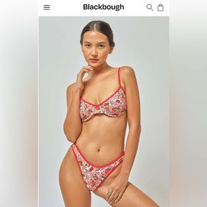 Blackbough Fiona Bikini in Berry Cherry print - NWT - size L/XL